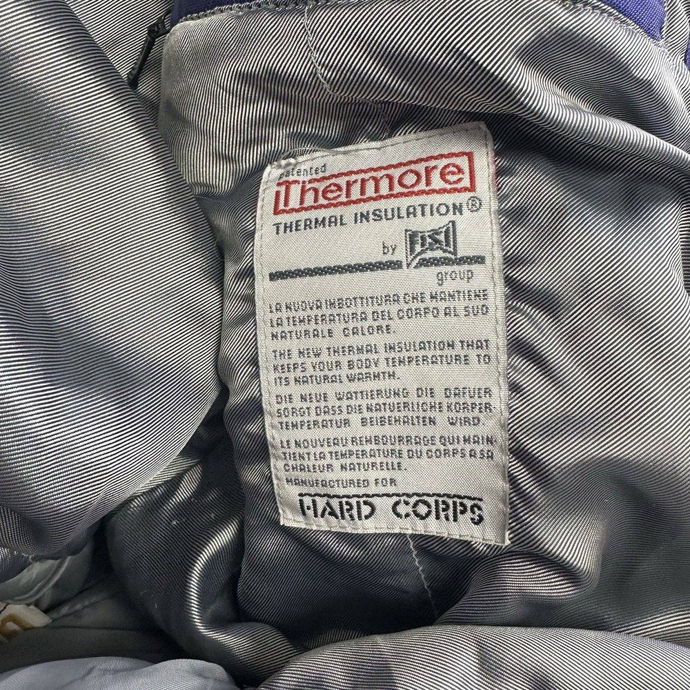 Vintage 80s 90s Womens One Piece Gore-Tex Ski Suit Blue Purple Size Large - Picture 8 of 13